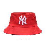 Cappelli Da Pescatore New York Yankees Rosso