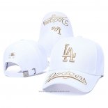 Cappellino Los Angeles Dodgers Bianco Or