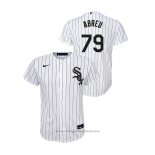 Maglia Baseball Bambino Chicago White Sox Jose Abreu Replica Primera Bianco