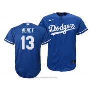 Maglia Baseball Bambino Los Angeles Dodgers Max Muncy Replica Alternato 2020 Blu