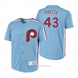 Maglia Baseball Bambino Philadelphia Phillies Nick Pivetta Cooperstown Collection Road Blu