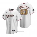 Maglia Baseball Bambino Washington Nationals Sean Doolittle 2020 Gold Program Replica Bianco