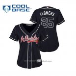 Maglia Baseball Donna Atlanta Braves Tyler Flowers Cool Base Alternato 2019 Blu