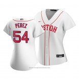 Maglia Baseball Donna Boston Red Sox Martin Perez 2021 Replica Bianco