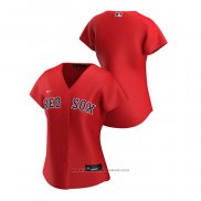 Maglia Baseball Donna Boston Red Sox Replica 2020 Alternato Rosso