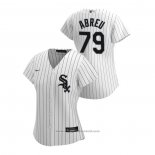 Maglia Baseball Donna Chicago White Sox Jose Abreu 2020 Replica Home Bianco