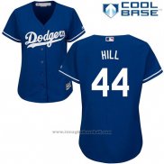 Maglia Baseball Donna Los Angeles Dodgers 44 Rich Hill Cool Base
