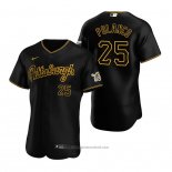 Maglia Baseball Donna Pittsburgh Pirates Gregory Polanco Autentico Alternato Nero