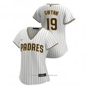 Maglia Baseball Donna San Diego Padres Tony Gwynn Replica 2020 Home Bianco