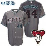 Maglia Baseball Uomo Arizona Diamondbacks 44 Paul Goldschmidt Grigio Cool Base