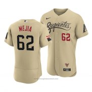 Maglia Baseball Uomo Arizona Diamondbacks Humberto Mejia 2021 City Connect Autentico Or