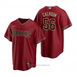 Maglia Baseball Uomo Arizona Diamondbacks Kole Calhoun Alternato Replica Rosso