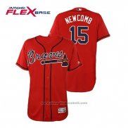 Maglia Baseball Uomo Atlanta Braves Sean Newcomb Flex Base Autentico Collezione Alternato 2019 Rosso