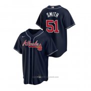 Maglia Baseball Uomo Atlanta Braves Will Smith Alternato Replica Blu