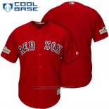 Maglia Baseball Uomo Boston Red Sox 2017 Postseason Rosso Cool Base