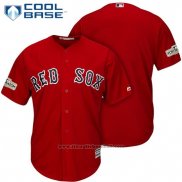 Maglia Baseball Uomo Boston Red Sox 2017 Postseason Rosso Cool Base