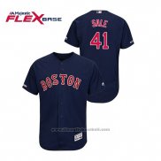 Maglia Baseball Uomo Boston Red Sox Chris Sale Autentico Flex Base Blu