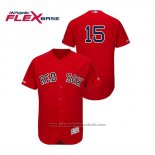 Maglia Baseball Uomo Boston Red Sox Dustin Pedroia Autentico Flex Base Rosso