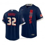 Maglia Baseball Uomo Boston Red Sox Matt Barnes 2021 All Star Replica Blu