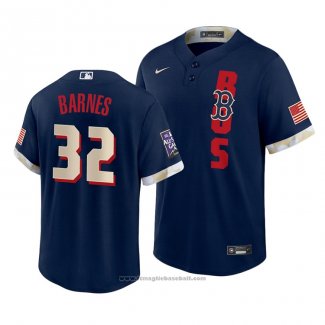 Maglia Baseball Uomo Boston Red Sox Matt Barnes 2021 All Star Replica Blu