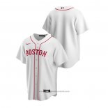 Maglia Baseball Uomo Boston Red Sox Replica Alternato Bianco