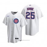 Maglia Baseball Uomo Chicago Cubs Austin Romine Replica Home Bianco