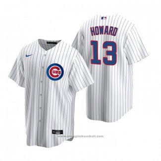 Maglia Baseball Uomo Chicago Cubs Ed Howard Replica 2020 Bianco