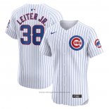 Maglia Baseball Uomo Chicago Cubs Mark Leiter JR. Home Elite Bianco