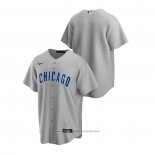 Maglia Baseball Uomo Chicago Cubs Replica Road Grigio