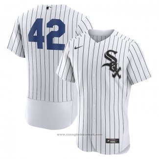 Maglia Baseball Uomo Chicago White Sox 2023 Jackie Robinson Day Autentico Bianco