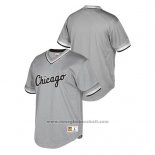 Maglia Baseball Uomo Chicago White Sox Cooperstown Collection Mesh Wordmark Grigio