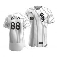 Maglia Baseball Uomo Chicago White Sox Luis Robert Autentico Primera Bianco