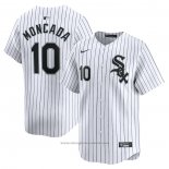 Maglia Baseball Uomo Chicago White Sox Yoan Moncada Home Limited Bianco