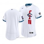 Maglia Baseball Uomo Cincinnati Reds 2021 All Star Autentico Bianco