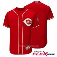 Maglia Baseball Uomo Cincinnati Reds Flex Base Scarlet Autentico Collection