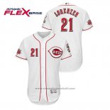 Maglia Baseball Uomo Cincinnati Reds Michael Lorenzen Flex Base Bianco