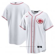 Maglia Baseball Uomo Cincinnati Reds Primera Replica Bianco