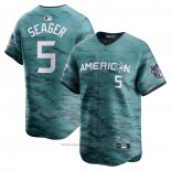 Maglia Baseball Uomo Corey Seager All Star 2023 Verde