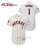 Maglia Baseball Uomo Houston Astros Carlos Correa 2019 All Star Flex Base Bianco