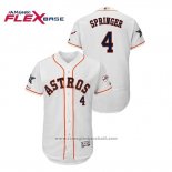 Maglia Baseball Uomo Houston Astros George Springer 2019 All Star Flex Base Bianco