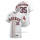 Maglia Baseball Uomo Houston Astros Justin Verlander Autentico Bianco