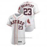 Maglia Baseball Uomo Houston Astros Michael Brantley Autentico Bianco