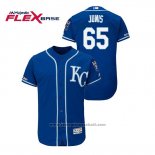 Maglia Baseball Uomo Kansas City Royals Jakob Junis Flex Base Blu