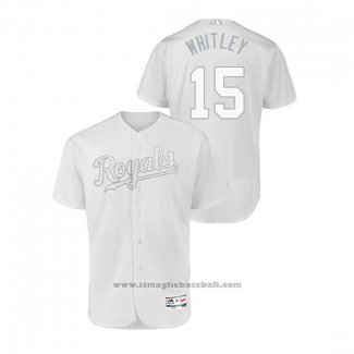 Maglia Baseball Uomo Kansas City Royals Whit Merrifield019 Players Weekend Autentico Bianco