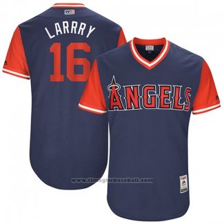 Maglia Baseball Uomo Los Angeles Angels 2017 Little League World Series Huston Street Blu