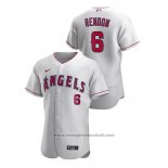 Maglia Baseball Uomo Los Angeles Angels Anthony Rendon Autentico Bianco