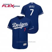 Maglia Baseball Uomo Los Angeles Dodgers Julio Urias Flex Base Blu