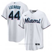 Maglia Baseball Uomo Miami Marlins Jesus Luzardo Home Replica Bianco