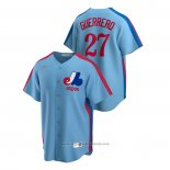 Maglia Baseball Uomo Montreal Expos Vladimir Guerrero Cooperstown Collection Blu