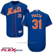 Maglia Baseball Uomo New York Mets Mike Piazza Flex Base